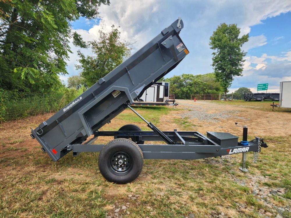 2026 Lamar 5x10 7k Single Axle Dump w/ 18" Sides