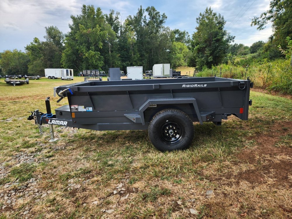 2026 Lamar 5x10 7k Single Axle Dump w/ 18" Sides