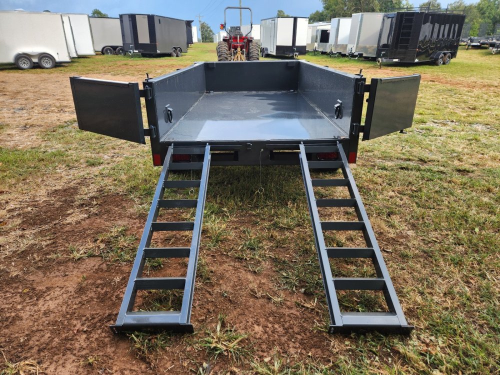 2026 Lamar 5x10 7k Single Axle Dump w/ 18" Sides