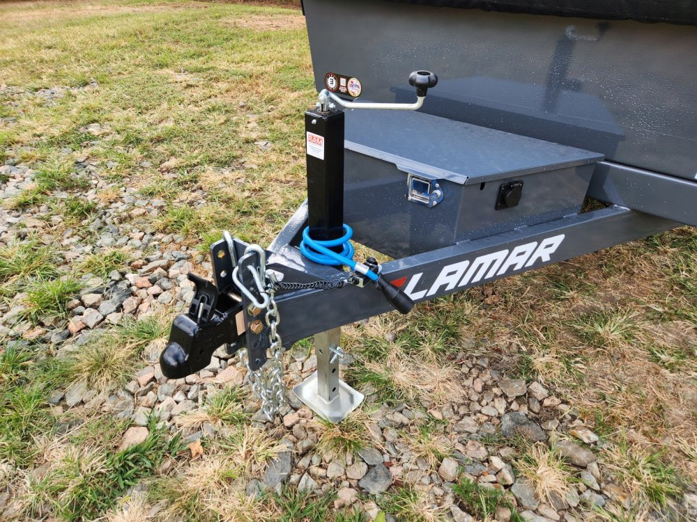 2026 Lamar 5x10 7k Single Axle Dump w/ 18" Sides