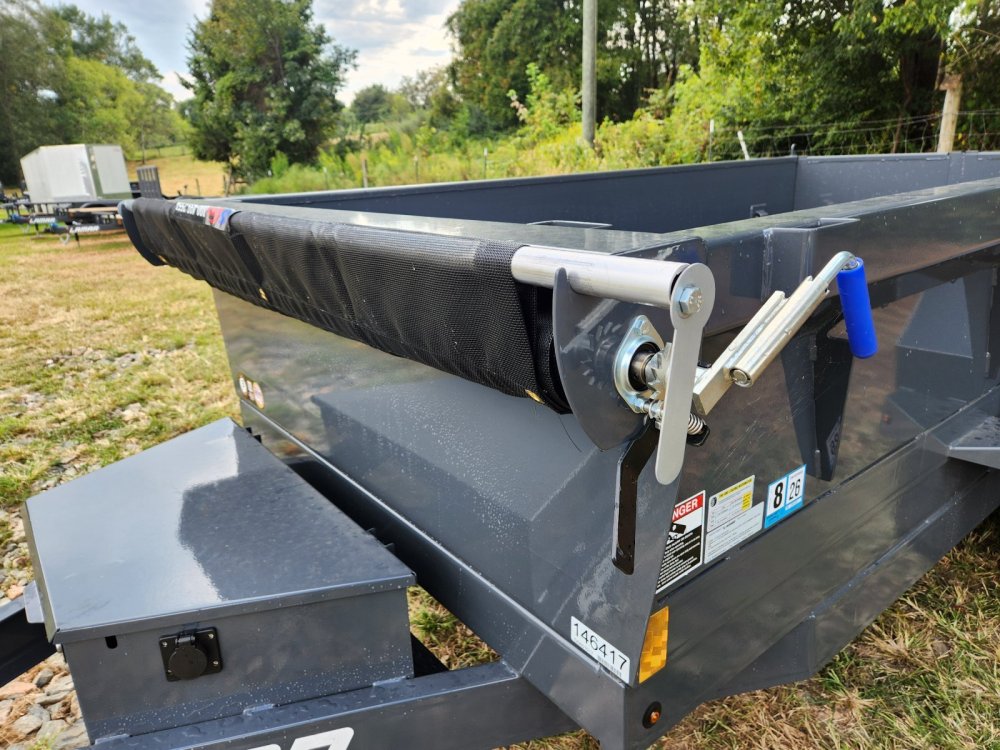 2026 Lamar 5x10 7k Single Axle Dump w/ 18" Sides