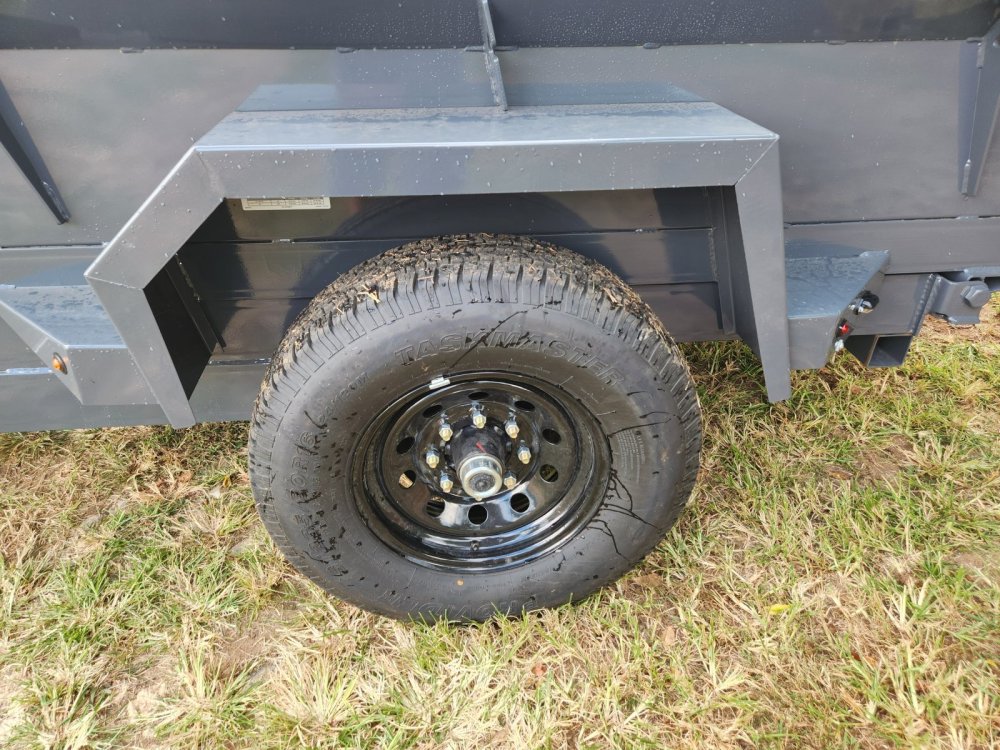 2026 Lamar 5x10 7k Single Axle Dump w/ 18" Sides