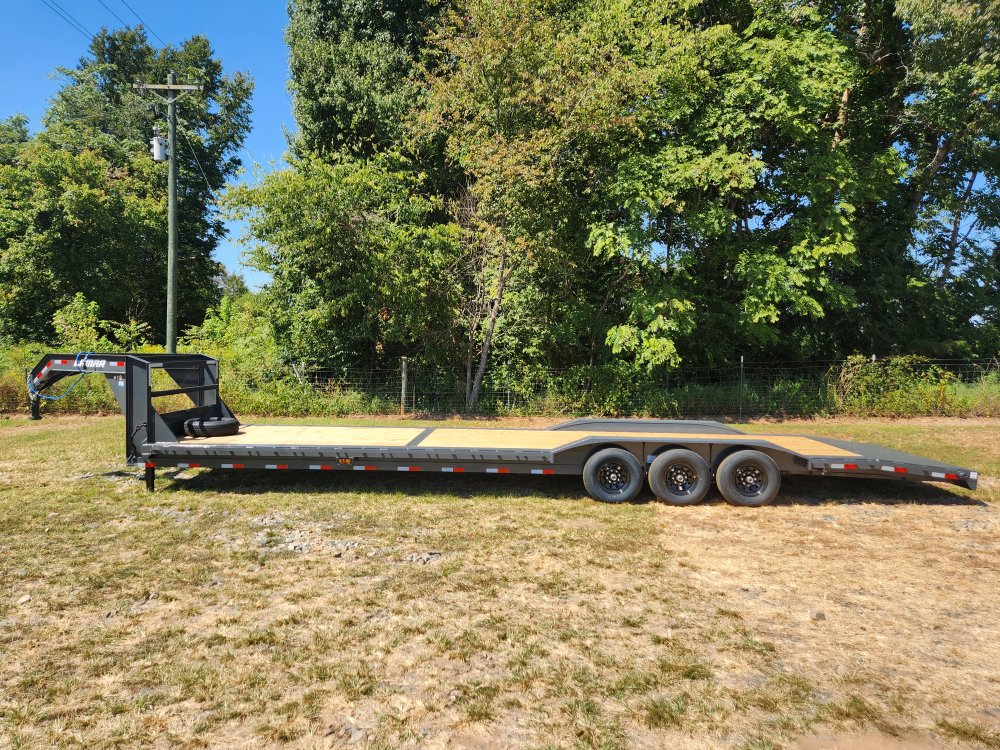 2026 Lamar 102x36 21k Gooseneck Equipment Hauler w/ Slide-In Ramps
