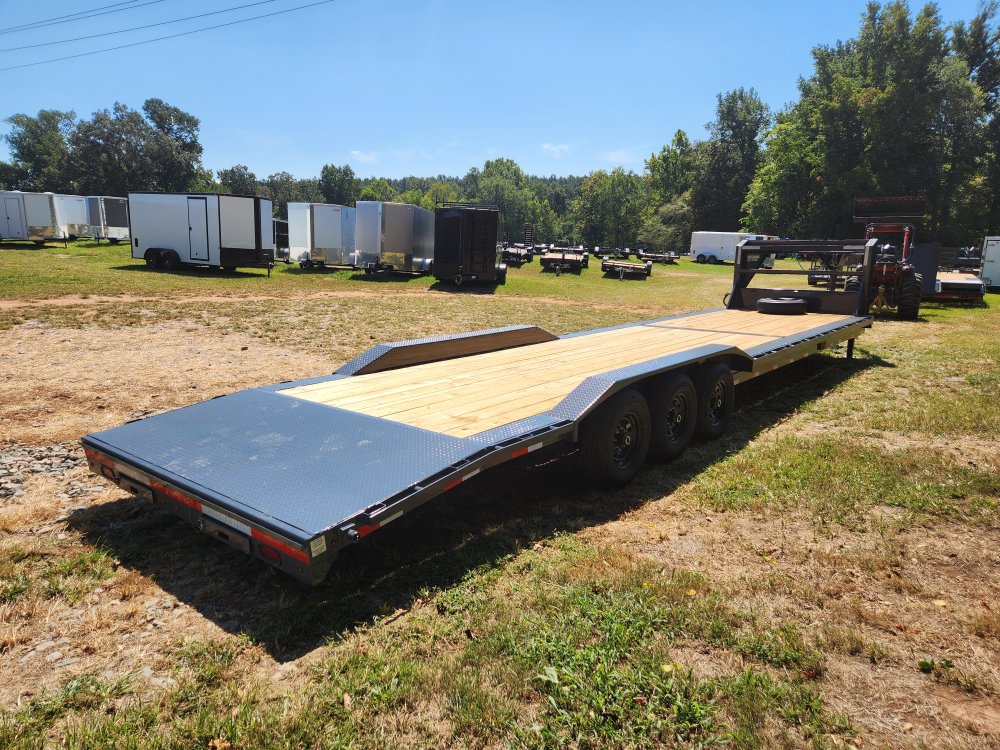 2026 Lamar 102x36 21k Gooseneck Equipment Hauler w/ Slide-In Ramps