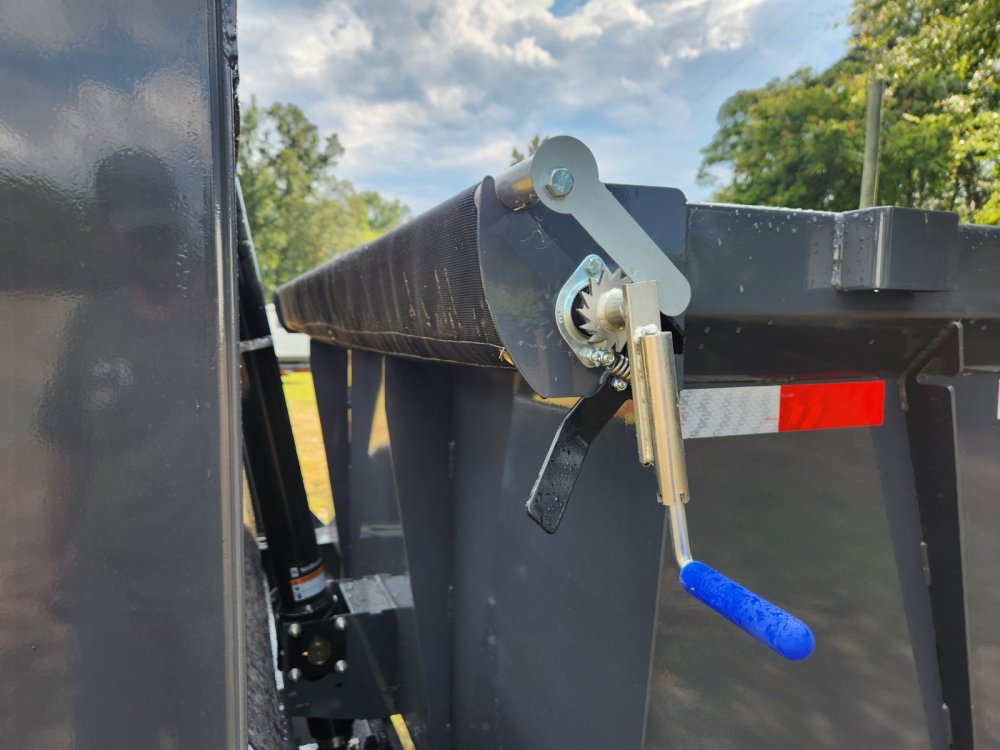 2026 Lamar 7X16 16K Gooseneck Telescopic Dump w/ Upgraded Tarp and 36" Sides