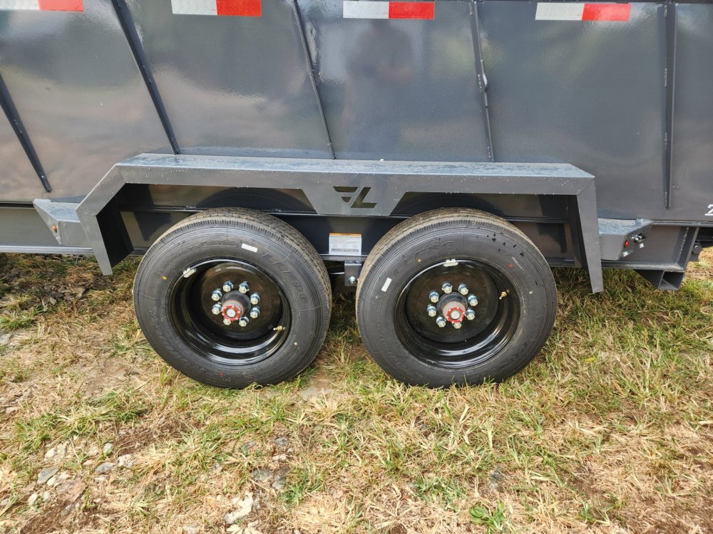 2026 Lamar 7X16 16K Gooseneck Telescopic Dump w/ Upgraded Tarp and 36" Sides