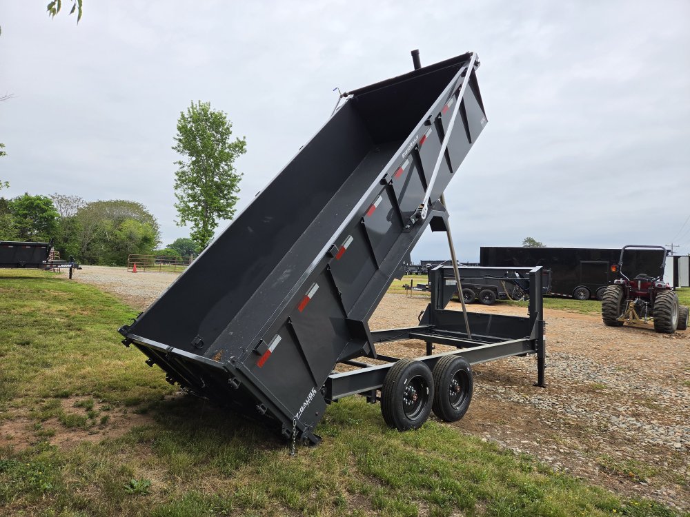 2026 Lamar 7X16 16K Gooseneck Telescopic Dump w/ Upgraded Tarp and 36" Sides
