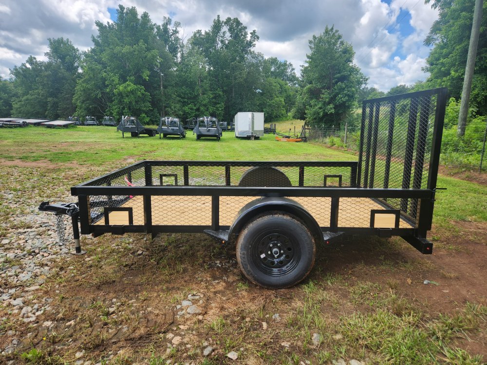 2025 Caliber 6x10 Single Axle Utility w/ 1' Mesh Sides