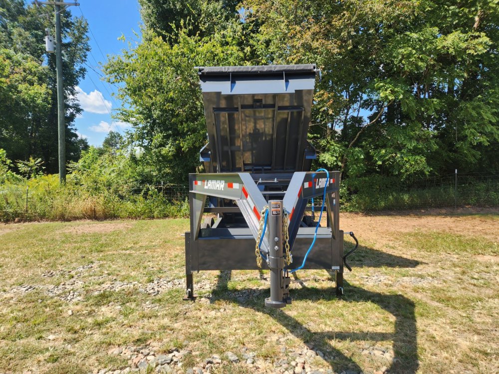 2026 Lamar 7x14 14k Gooseneck Dump w/ 24" Sides