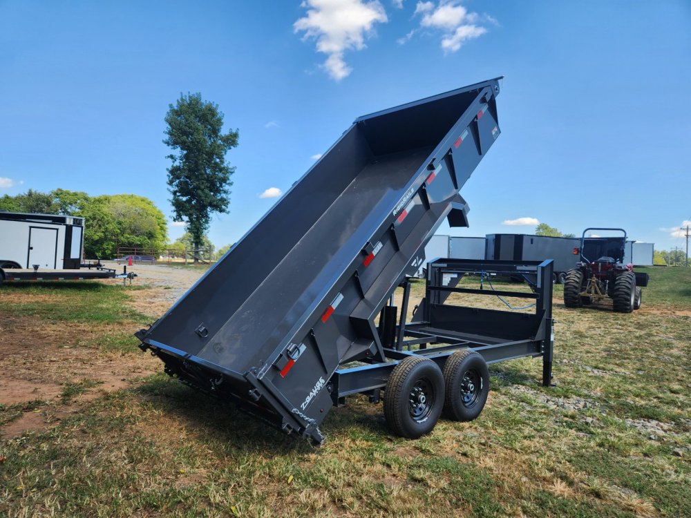 2026 Lamar 7x14 14k Gooseneck Dump w/ 24" Sides