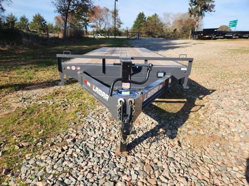 2026 Lamar Trailers 102x24 14k Deckover w/ Slide-In Ramps