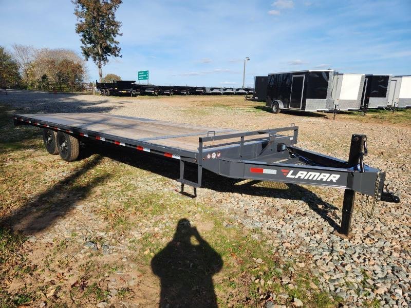 2026 Lamar Trailers 102x24 14k Deckover w/ Slide-In Ramps