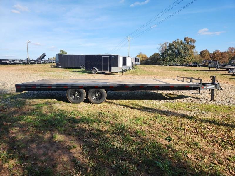 2026 Lamar Trailers 102x24 14k Deckover w/ Slide-In Ramps