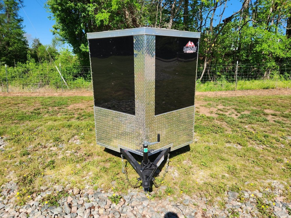 2026 Rock Solid Cargo 5x8 Single Axle Enclosed