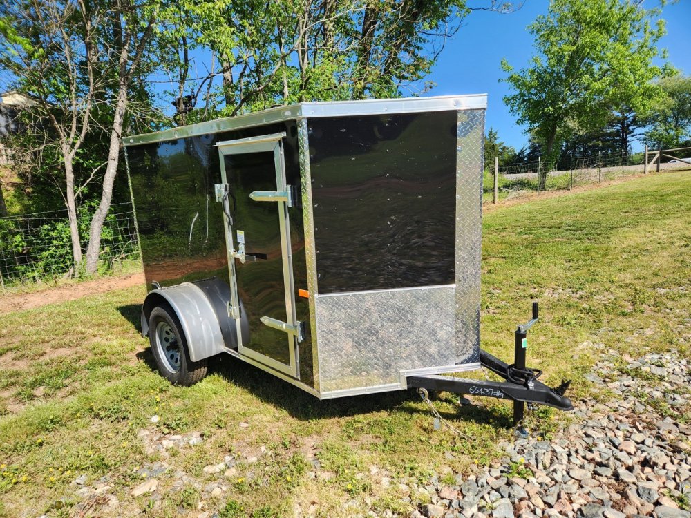 2026 Rock Solid Cargo 5x8 Single Axle Enclosed