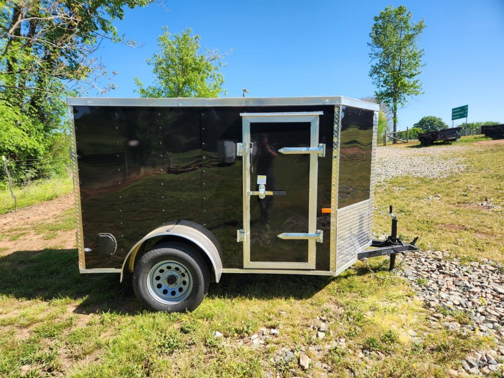 2026 Rock Solid Cargo 5x8 Single Axle Enclosed