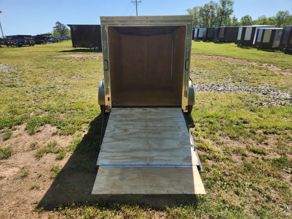 2026 Rock Solid Cargo 5x8 Single Axle Enclosed