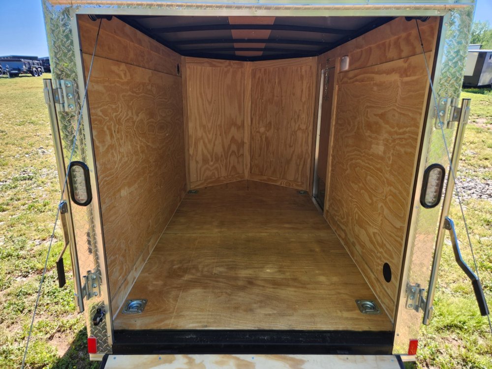 2026 Rock Solid Cargo 5x8 Single Axle Enclosed