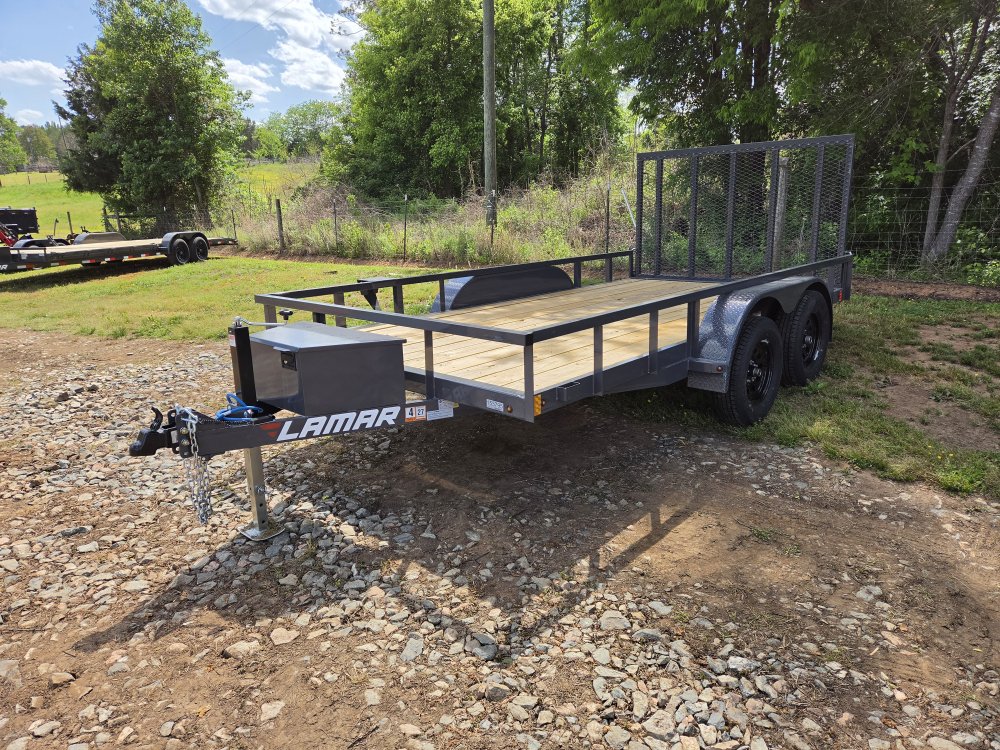 2026 Lamar 83x14 7k Utility w/ Toolbox