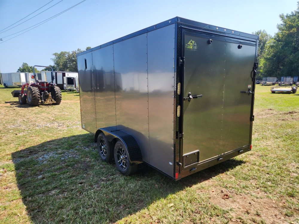 2026 Rock Solid Cargo 7x14 7k Enclosed w/ Blackout Special Package, 7' Interior, Polycore (.080) Upg