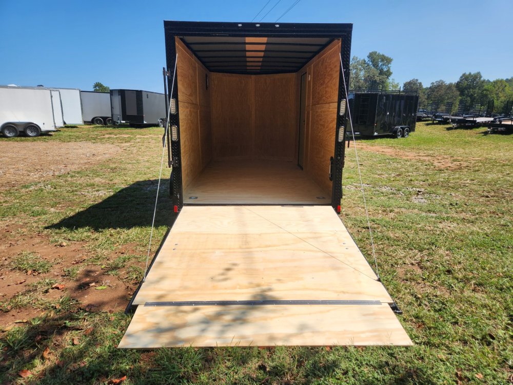 2026 Rock Solid Cargo 7x14 7k Enclosed w/ Blackout Special Package, 7' Interior, Polycore (.080) Upg