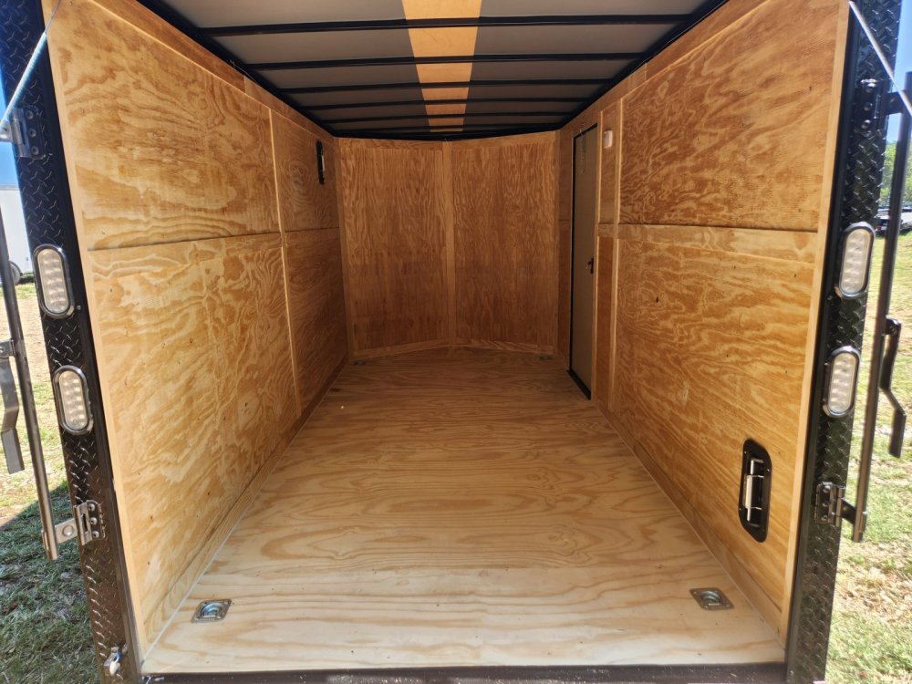 2026 Rock Solid Cargo 7x14 7k Enclosed w/ Blackout Special Package, 7' Interior, Polycore (.080) Upg