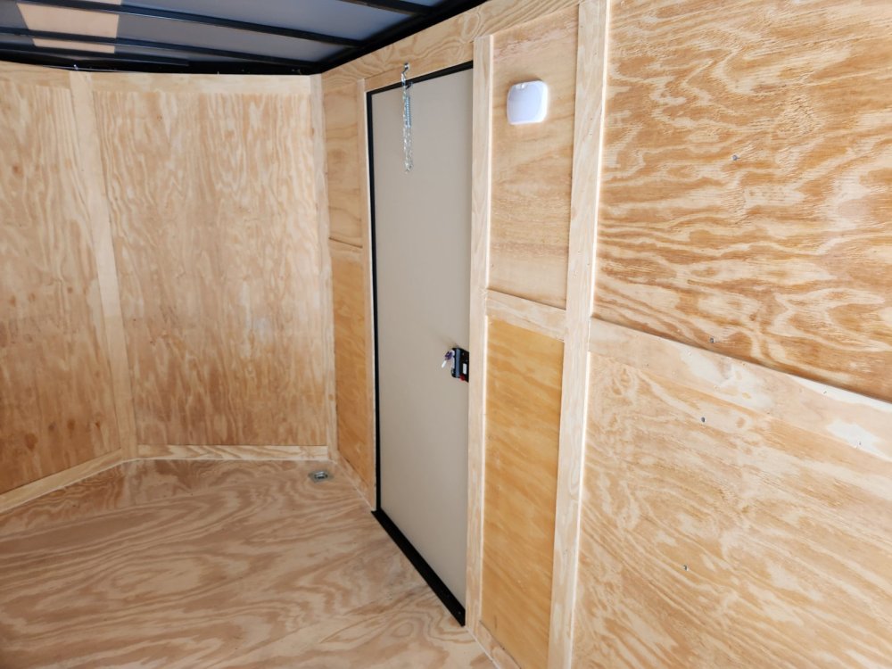 2026 Rock Solid Cargo 7x14 7k Enclosed w/ Blackout Special Package, 7' Interior, Polycore (.080) Upg