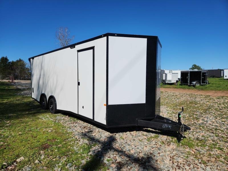 2027 Rock Solid Cargo 8.5x24 10k Enclosed w/ Escape Door, Blackout Special, .080 Polycore Upgrade, S