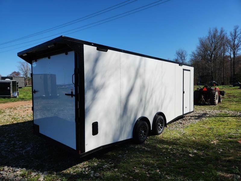 2027 Rock Solid Cargo 8.5x24 10k Enclosed w/ Escape Door, Blackout Special, .080 Polycore Upgrade, S