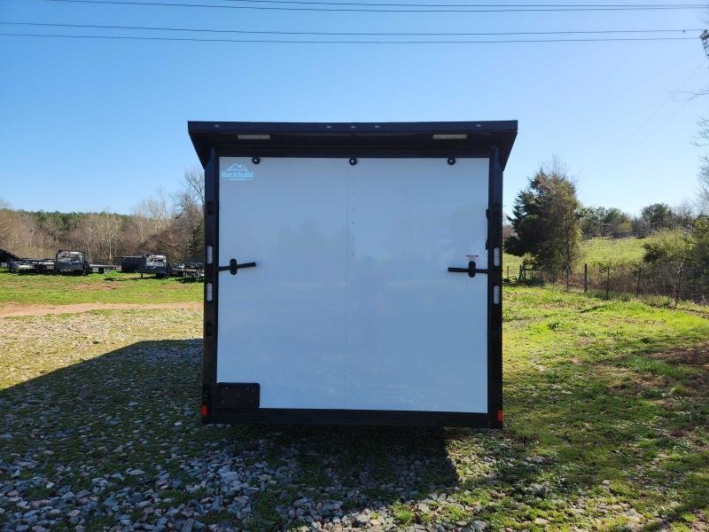 2027 Rock Solid Cargo 8.5x24 10k Enclosed w/ Escape Door, Blackout Special, .080 Polycore Upgrade, S
