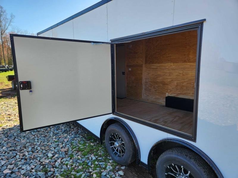 2027 Rock Solid Cargo 8.5x24 10k Enclosed w/ Escape Door, Blackout Special, .080 Polycore Upgrade, S