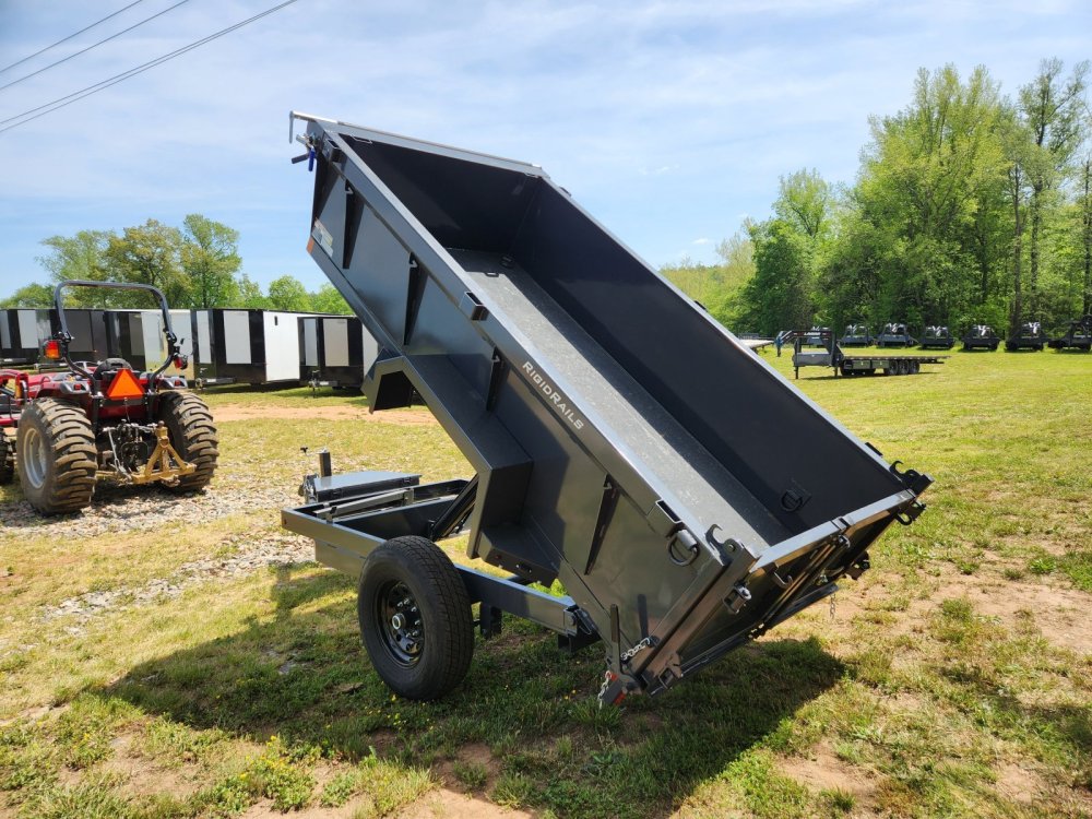 2026 Lamar 5x10 7k Single Axle Dump w/ Spreader Gate and 24" Sides