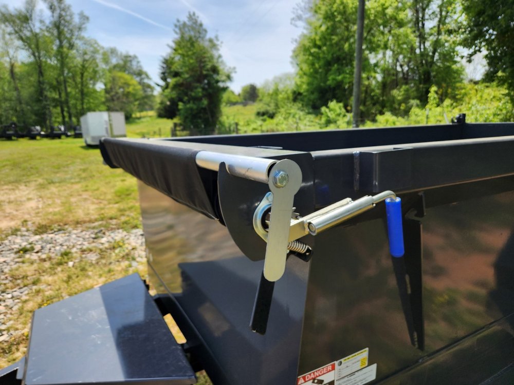 2026 Lamar 5x10 7k Single Axle Dump w/ Spreader Gate and 24" Sides