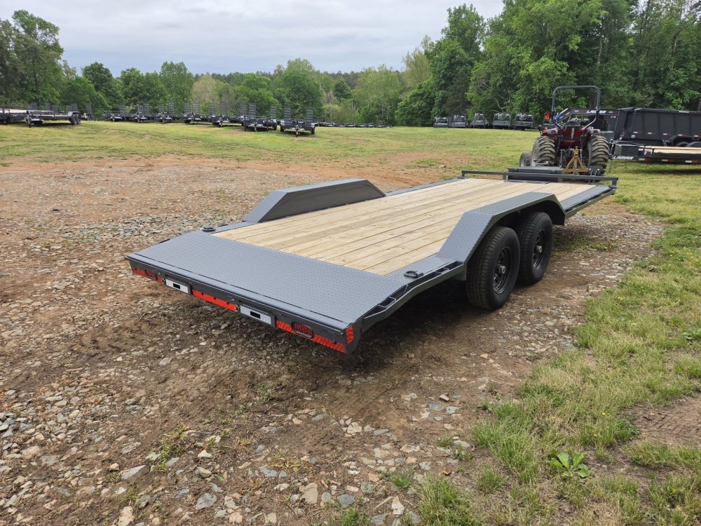 2027 Lamar 102x20 10k Car Hauler w/ Toolbox, Winch Plate and Drive-Over Fenders