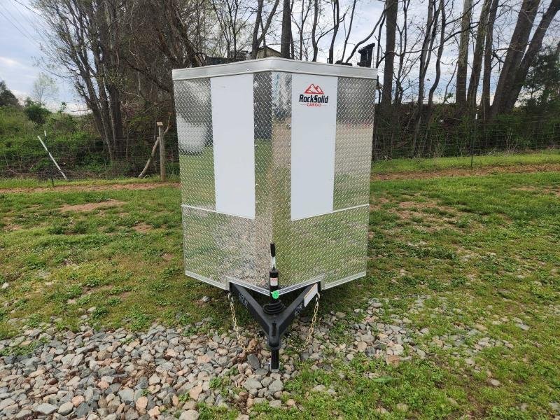 2027 Rock Solid Cargo 5x8 Single Axle Enclosed
