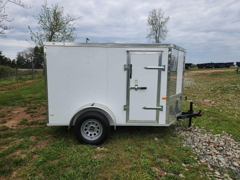 2027 Rock Solid Cargo 5x8 Single Axle Enclosed