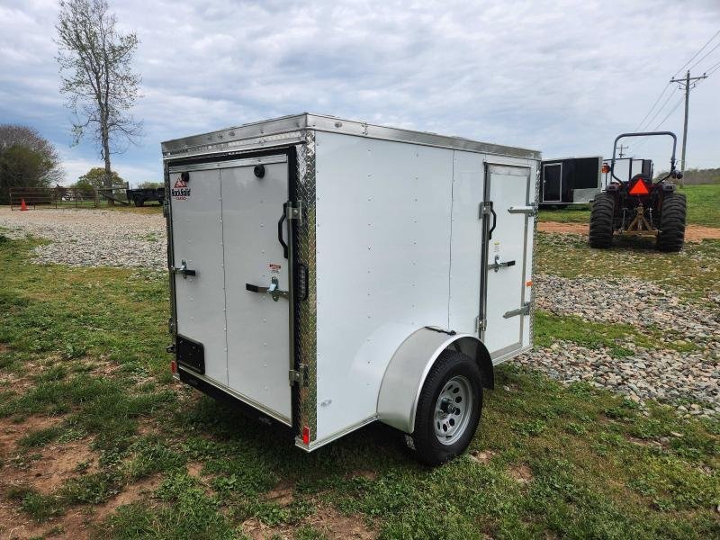 2027 Rock Solid Cargo 5x8 Single Axle Enclosed