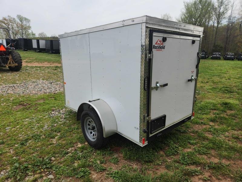 2027 Rock Solid Cargo 5x8 Single Axle Enclosed