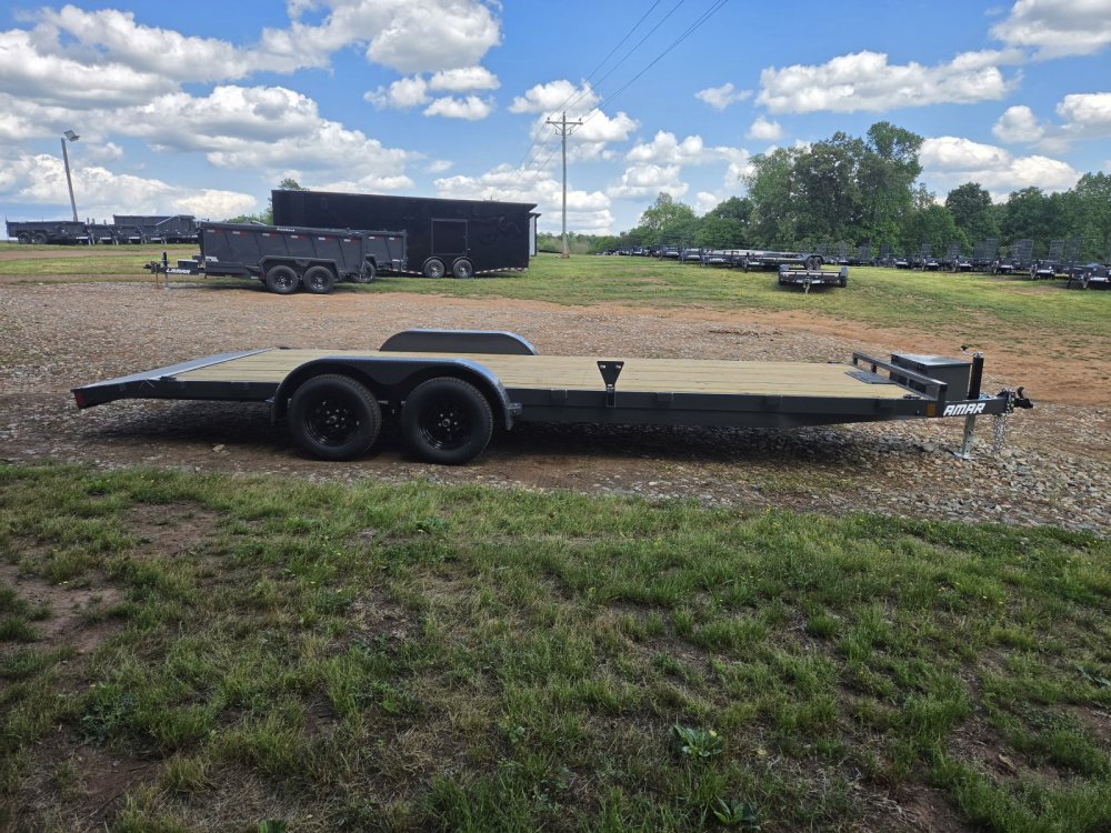 2027 Lamar 83x22 7k Car Hauler w/ Toolbox and Winch Plate
