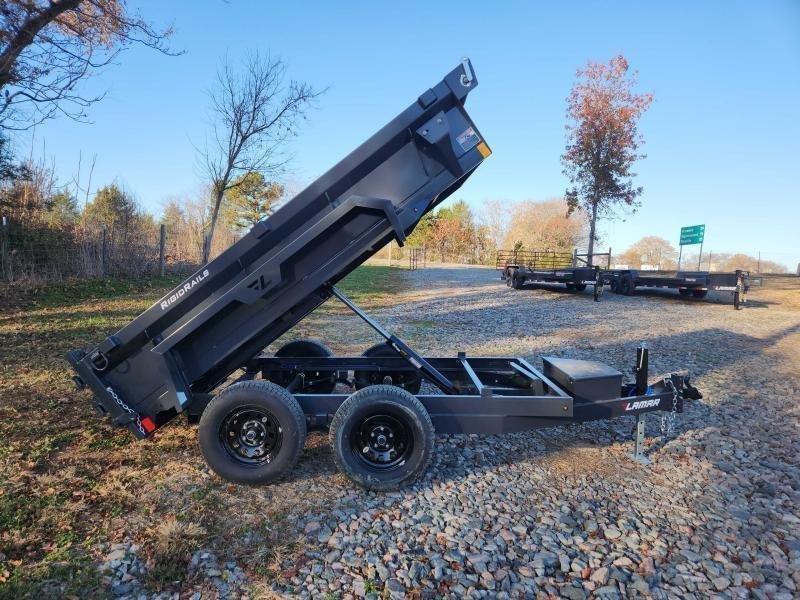 2026 Lamar 5X10 7K Mini Dump W/ Spreader Gate and 18" Sides