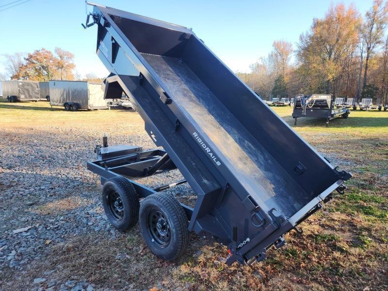 2026 Lamar 5X10 7K Mini Dump W/ Spreader Gate and 18" Sides