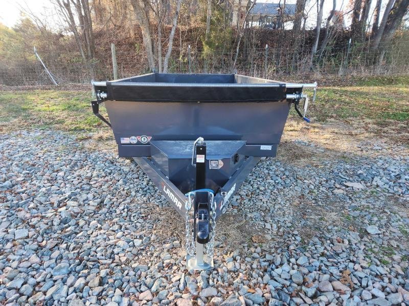 2026 Lamar 5X10 7K Mini Dump W/ Spreader Gate and 18" Sides