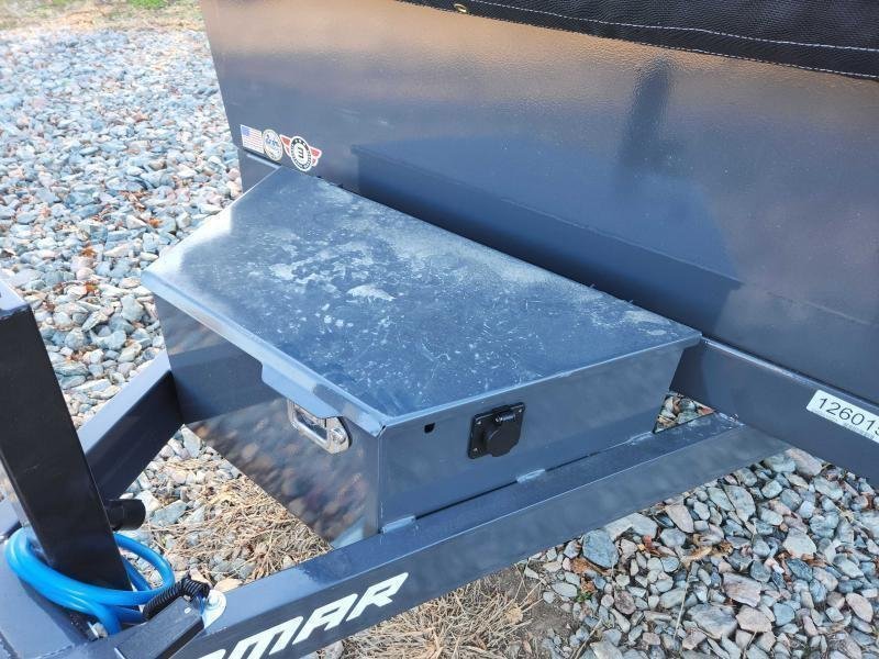 2026 Lamar 5X10 7K Mini Dump W/ Spreader Gate and 18" Sides