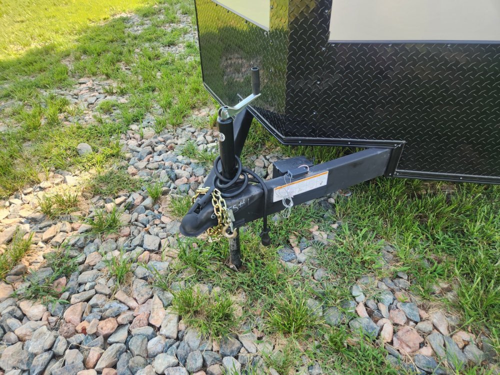 2026 Rock Solid Cargo 7x16 7k Enclosed w/ Blackout Special Package, (.080) Polycore Metal Upgrade an