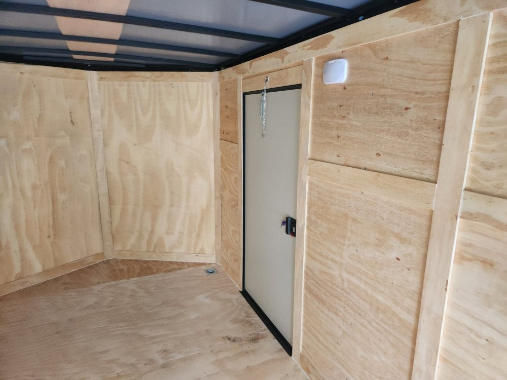 2026 Rock Solid Cargo 7x16 7k Enclosed w/ Blackout Special Package, (.080) Polycore Metal Upgrade an