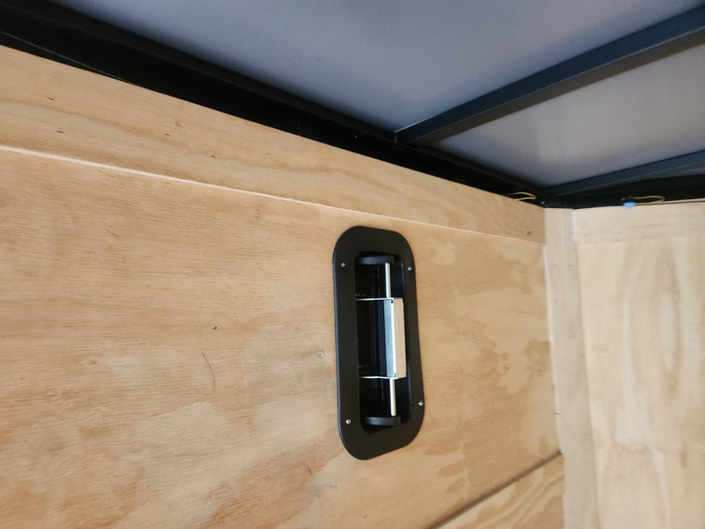 2026 Rock Solid Cargo 7x16 7k Enclosed w/ Blackout Special Package, (.080) Polycore Metal Upgrade an