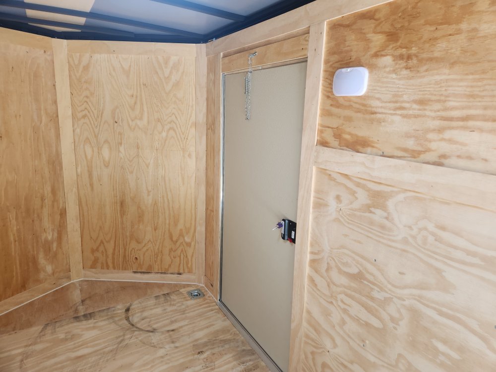 2025 Rock Solid Cargo 6 x 10 Single Axle Enclosed