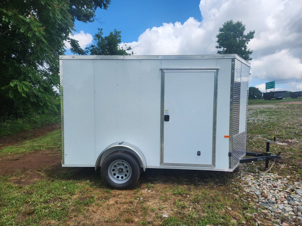 2025 Rock Solid Cargo 6 x 10 Single Axle Enclosed