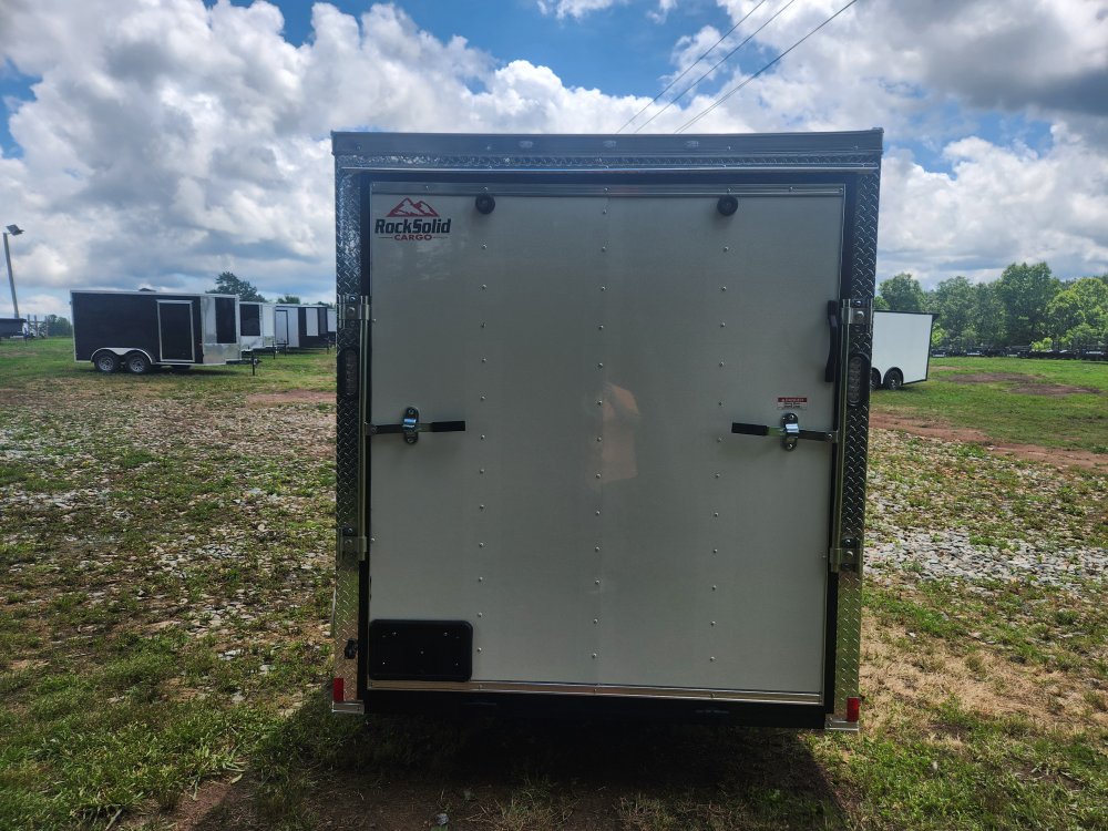 2025 Rock Solid Cargo 6 x 10 Single Axle Enclosed