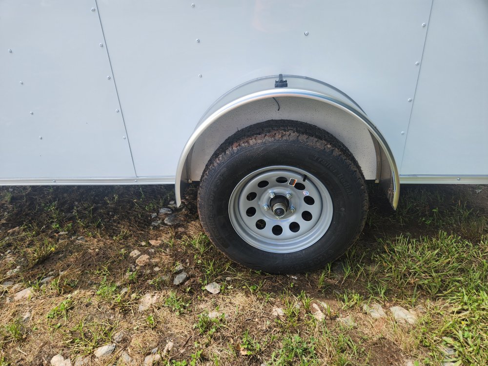 2025 Rock Solid Cargo 6 x 10 Single Axle Enclosed